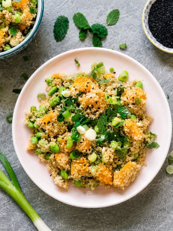 Edamame & Mango Quinoa