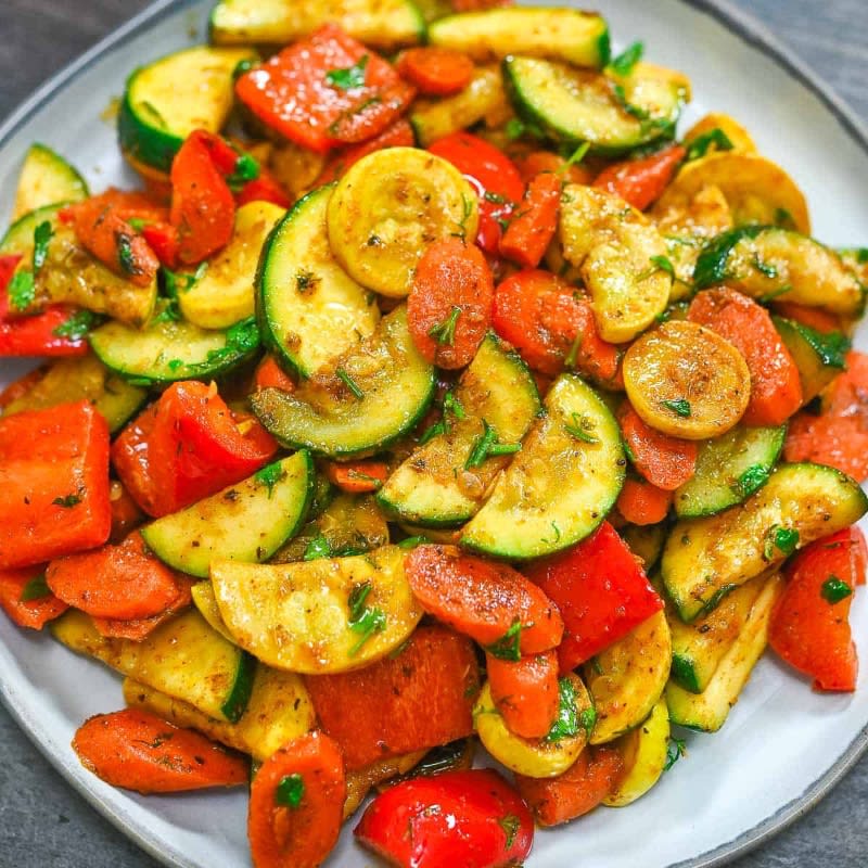 Seasonal Sauteed Vegetables