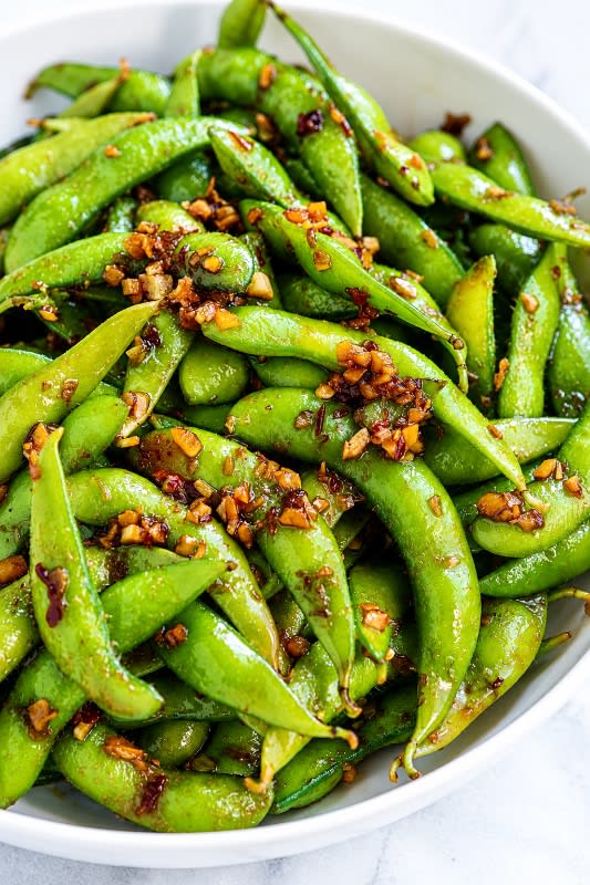 GARLIC EDAMAME