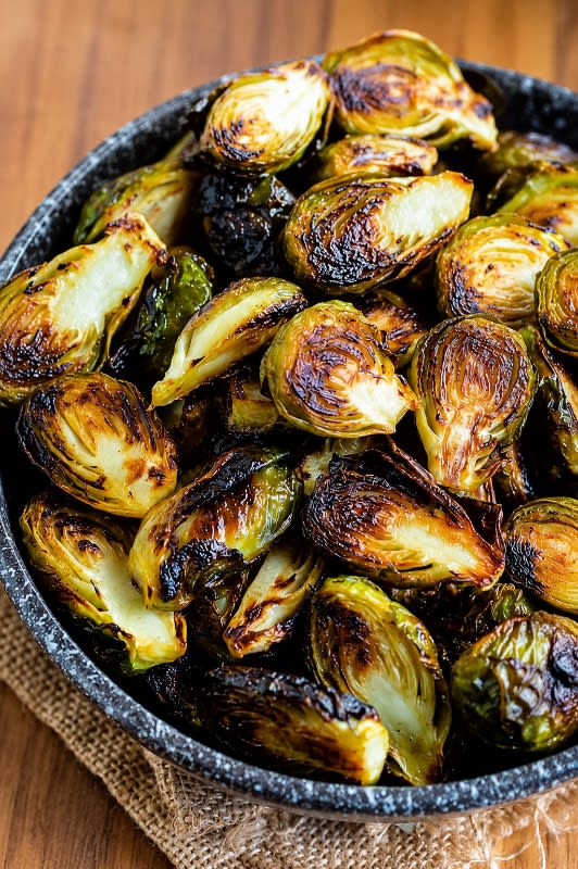 ROASTED BRUSSELS SPROUTS
