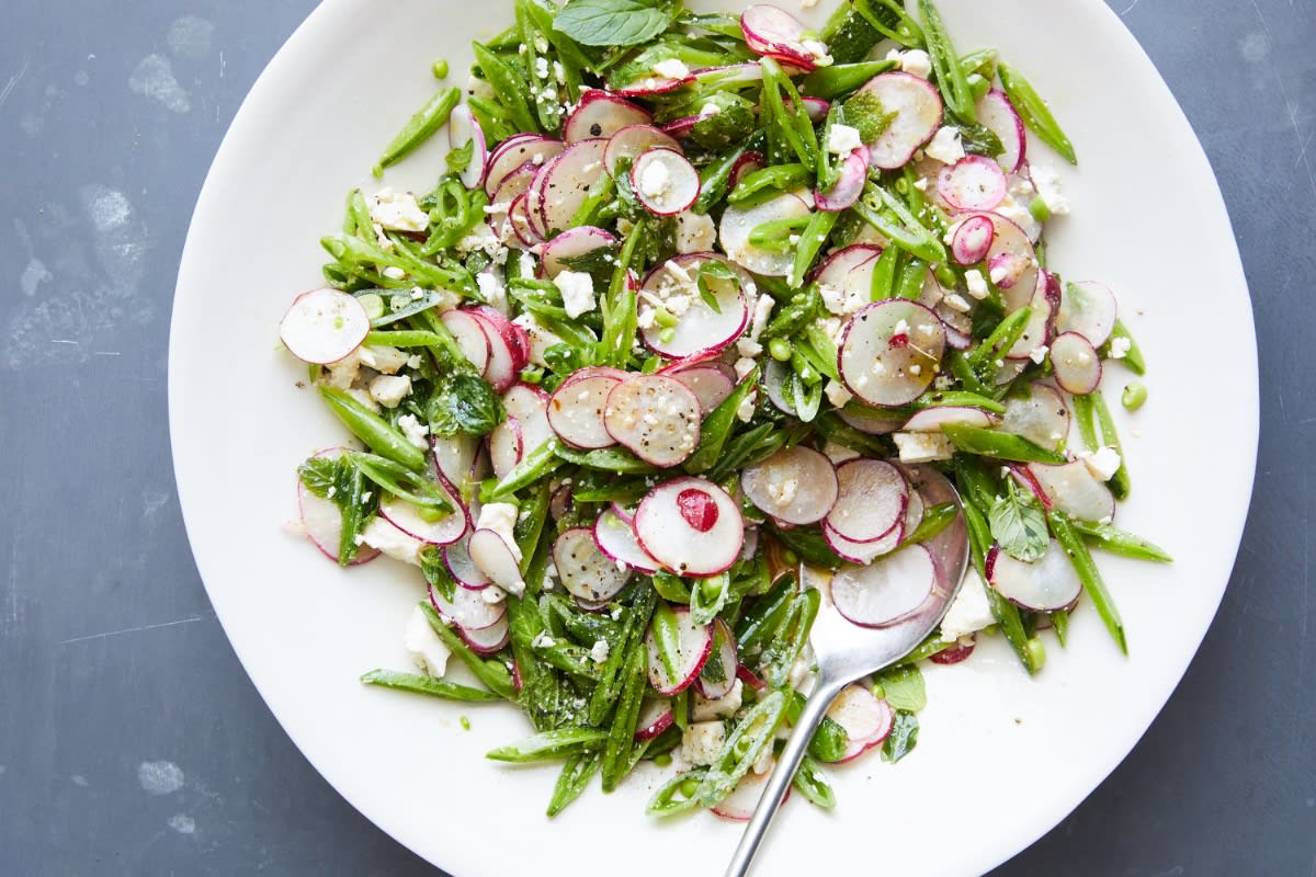 Spring Snap Pea Salad (Veg, GF)