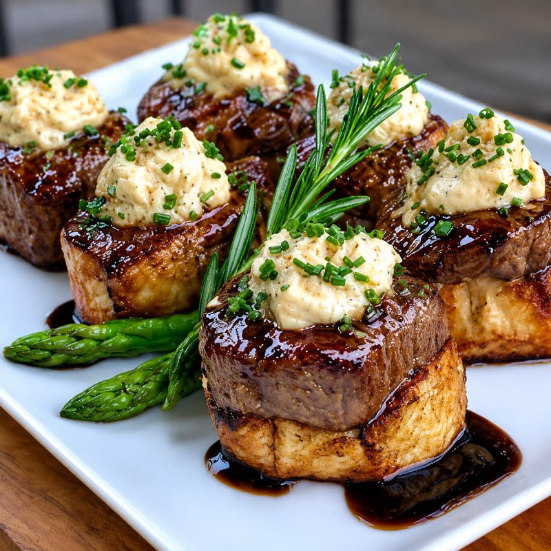 Baked Beef Wellington Bites