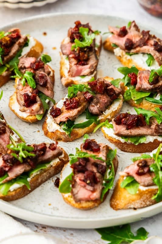 Beef Crostini