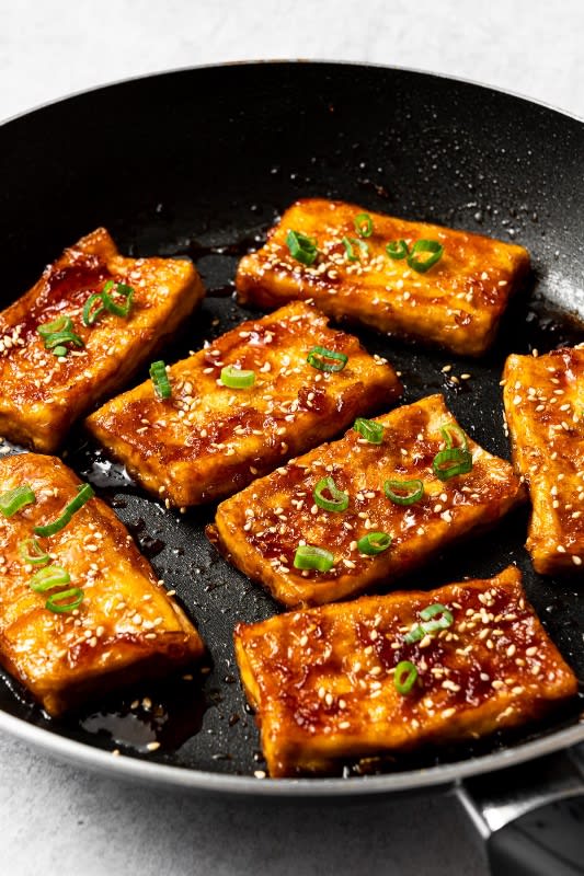 Fried Tofu Teriyaki