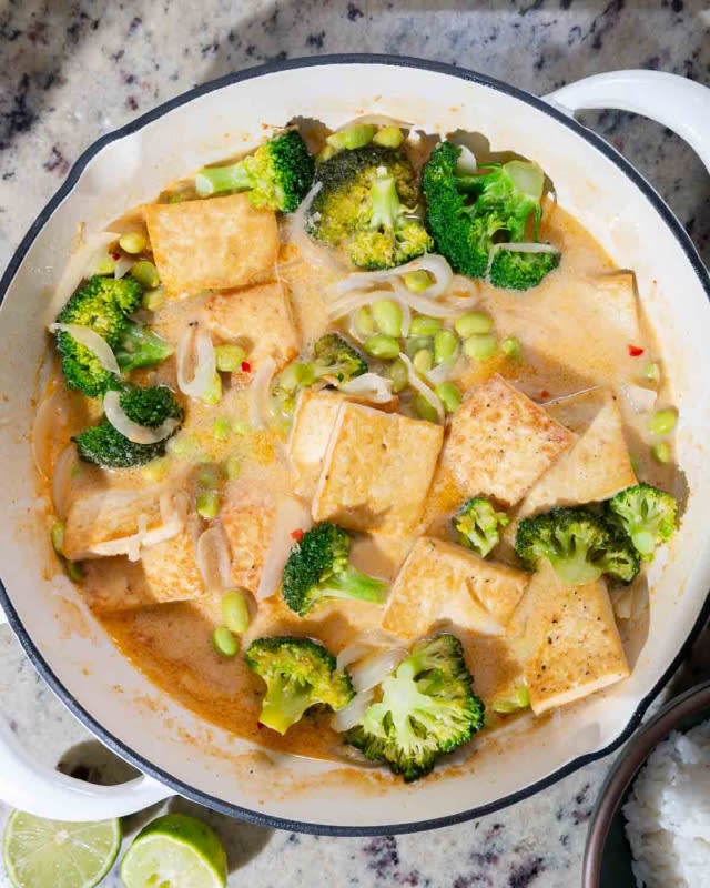 Coconut Tofu w/ Veggies