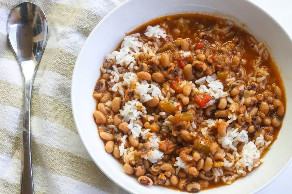 Rice & Black Eyed Peas