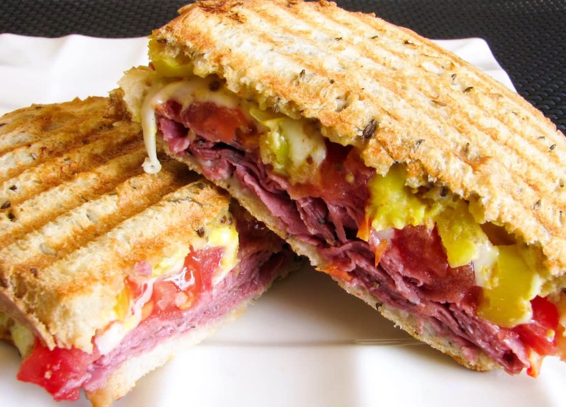 Pastrami & Swiss on Rye