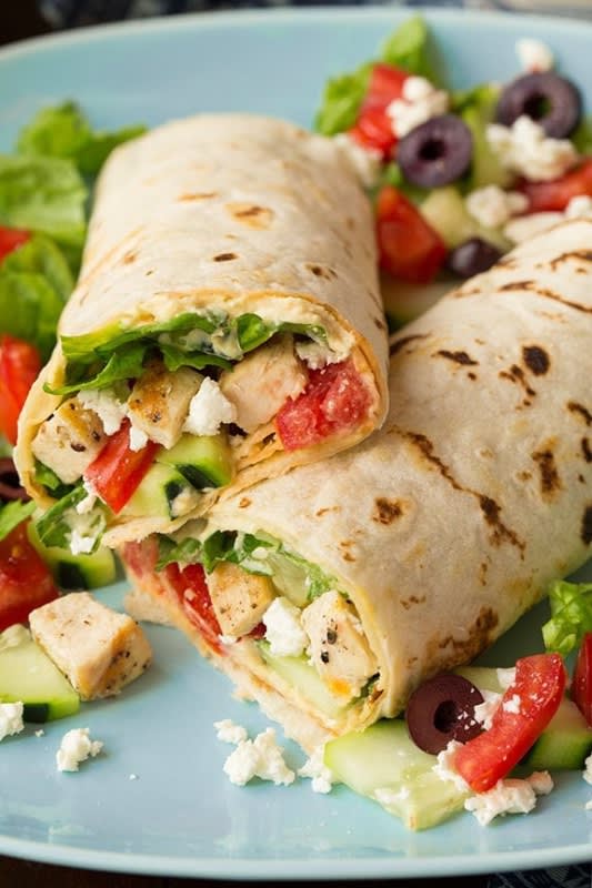 Grilled Chicken & Hummus (Gluten-Free)