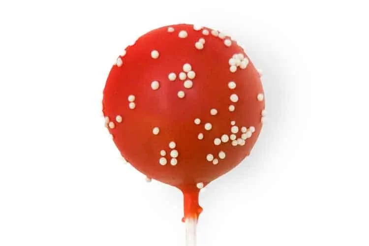 Red Velvet Mini Cake Pop