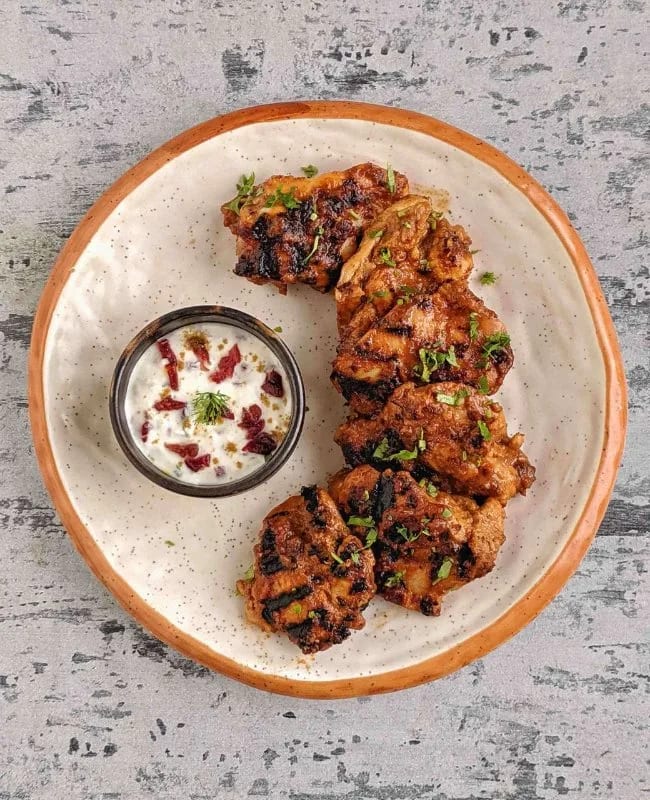 Cranberry Glazed Chicken Skewers (2 Pieces)