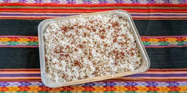 Catering Andean Rice Tray