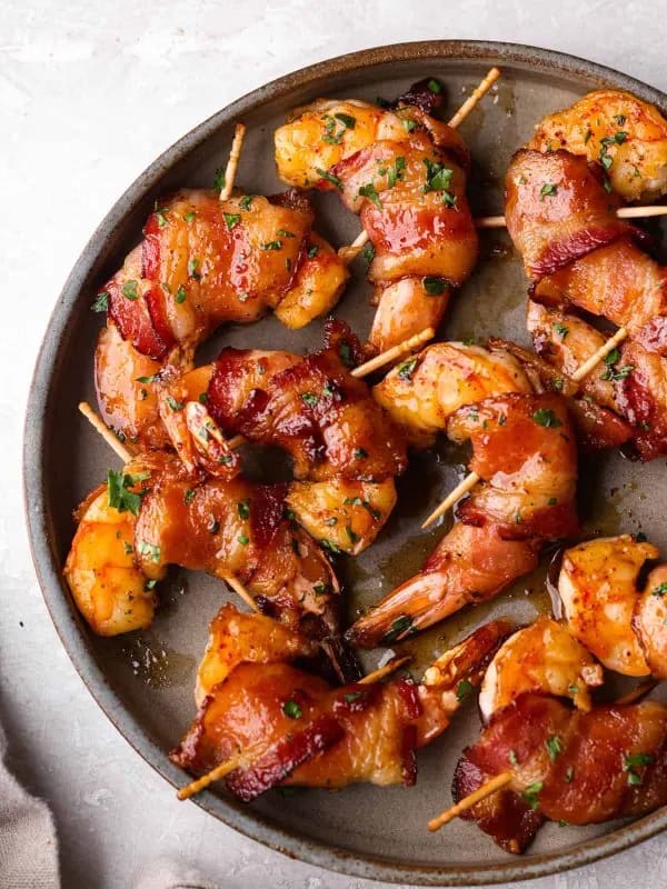 Bacon Wrapped Shrimp (2 Pieces)