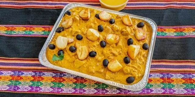 Aji de Gallina Tray