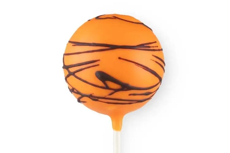 Halloween Orange Mini Cake Pop