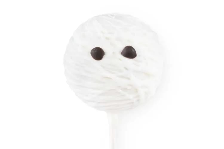 Mini Cake Pop Halloween Mummy