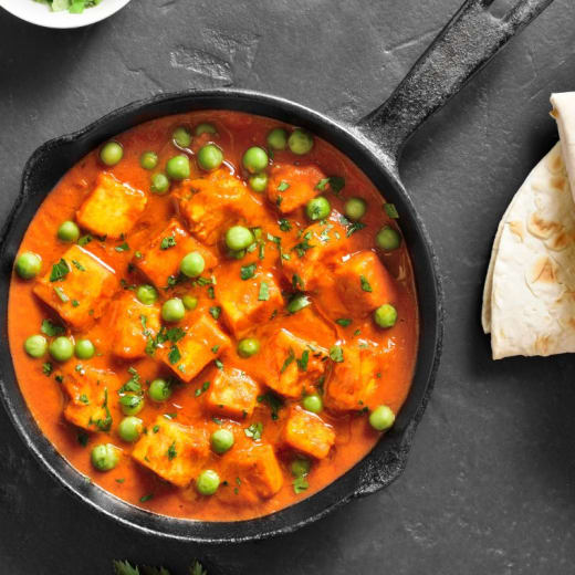 Mattar Paneer Tikka Masala