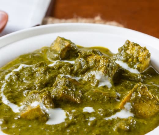 Shalgum Palak Chicken