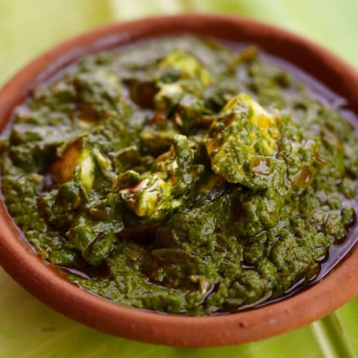 Shalgum Palak Lamb