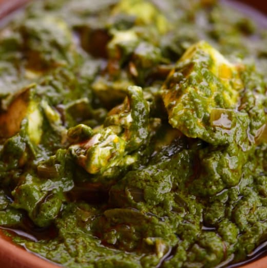 Shalgum Palak Lamb