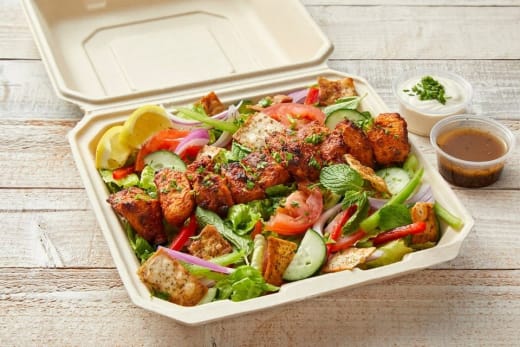 Chicken Kebab Salad