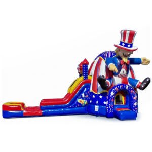 #00 = Uncle Sam Combo With Slide – 30’lx15w’x20’h