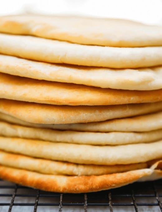 Freshly Baked Pita Bread