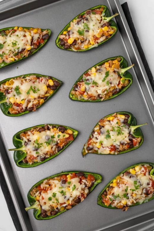 Stuffed Poblano Peppers