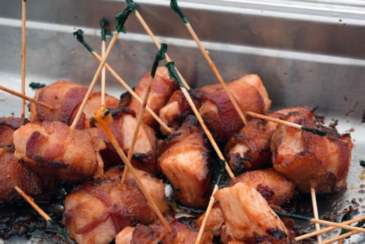 Buffalo Turkey Kabobs