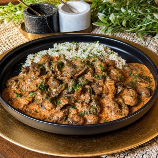 Beef Stroganoff