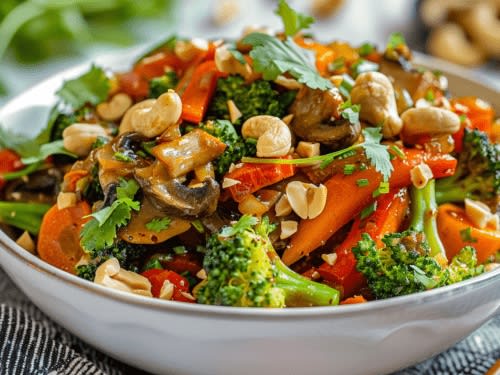 WOK FRIED SEASONAL VEGETABLES