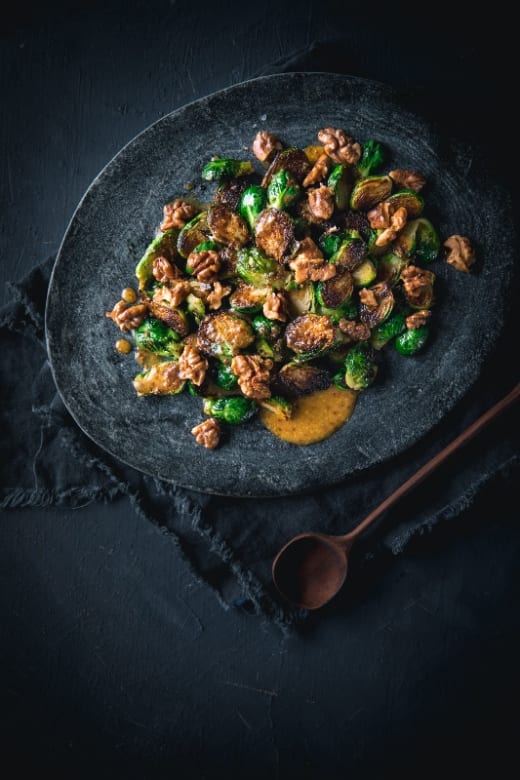 ROASTED BRUSSELS SPROUTS