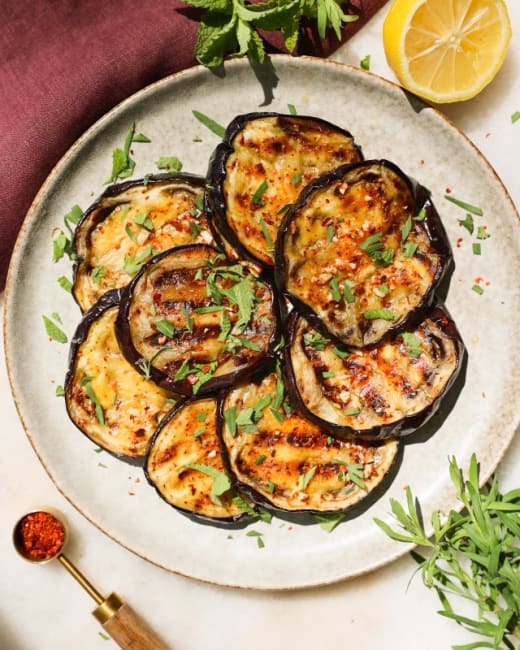 GRILLED EGG PLANT