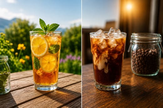 Cold Coffees and Teas
