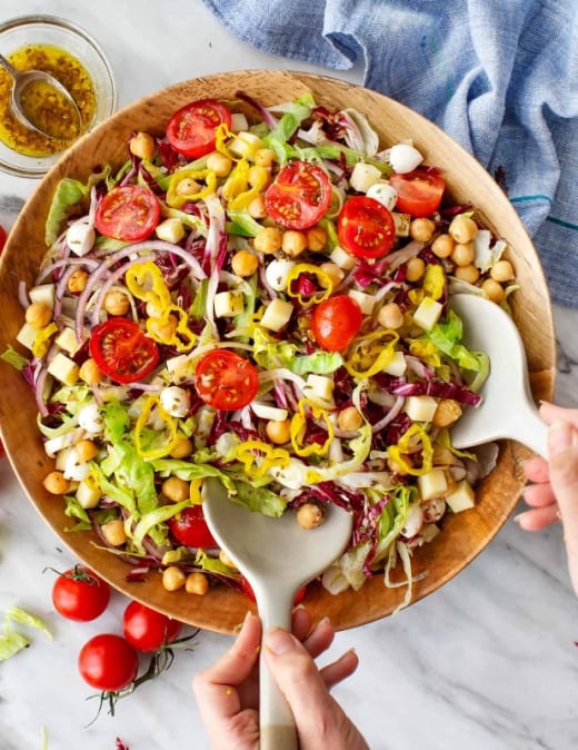 Italian Chopped Salad (Veg, GF)