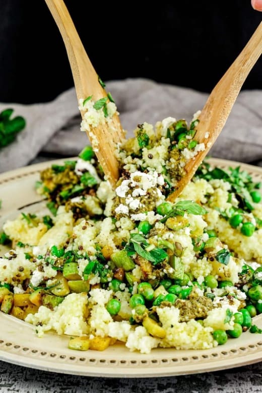 Pesto Couscous Salad (Veg)