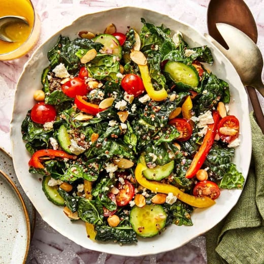 Quinoa and Kale Salad (V, GF)