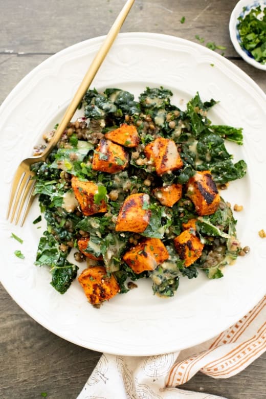 Vegan Harissa Roasted Superfood Salad (V, GF)