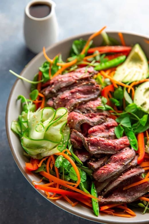Korean Steak Salad