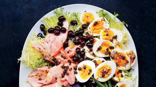 Salmon Niçoise Salad