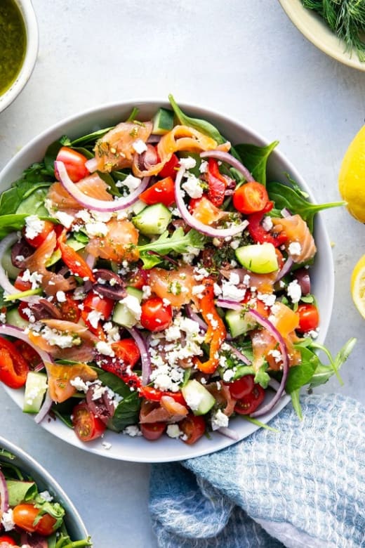 Smoked Salmon Salad