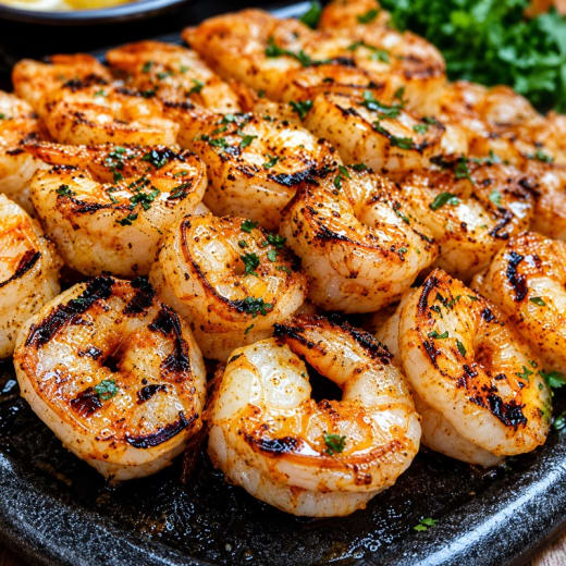 Grilled Jumbo Shrimp with Achiote Sauce