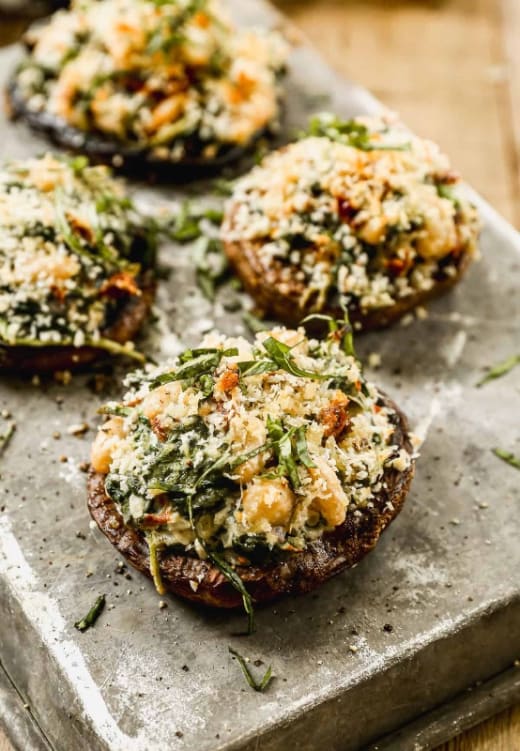 Baked Portobello Bites