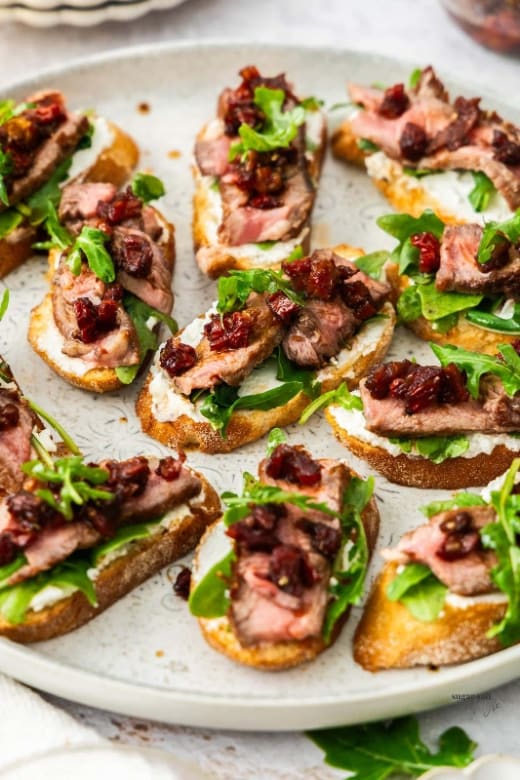 Beef Crostini