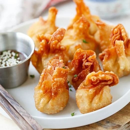Fried Chicken Wontons