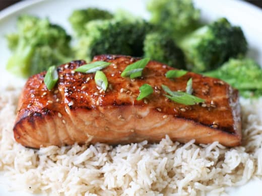 Salmon Teriyaki