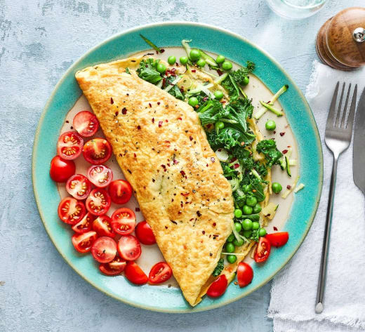 Vegetable Omelette