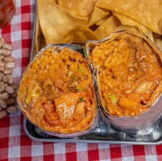 Kimchi Burrito