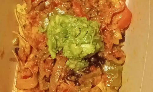 Vegan Loaded Nachos