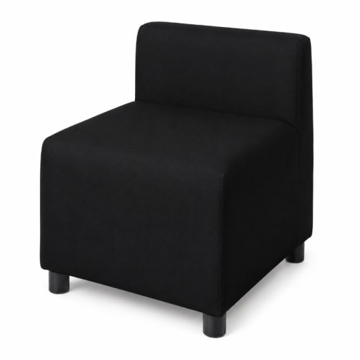 Black – Armless Chair