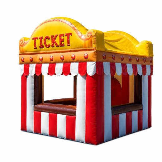 #107 = Carnival Ticket Box – 10′ x 10′
